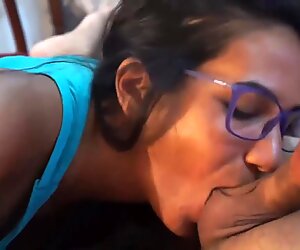 Exotic mature mega-bitch has her culo decorated in cum