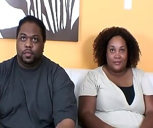 black bbw gets fucked by fat guy