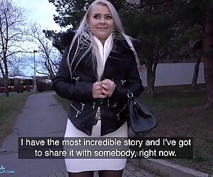 Public Agent Outdoor Blowjob