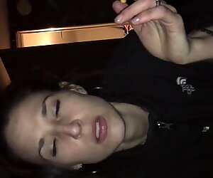 MY GANG STALKER SHE IS LEARNING TO SUCK MY DICK BETTER