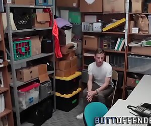 Teen thief rammed raw