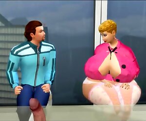 Wankwilly 3d, cartoon granny