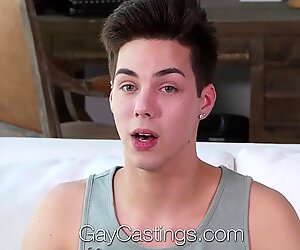 GayCastings Twink Damon Diaz fucks casting agent