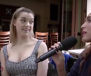Hitzefrei Cute Blonde Finds Random Guy On Street