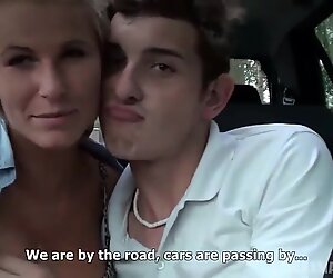 CZECH AMATEURS - AMAZING HORNY BLONDE WITH HUGE TITS IN CZEC