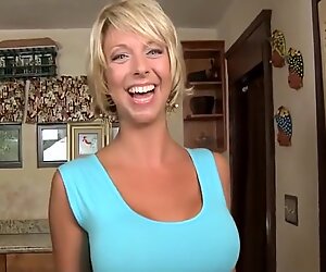 Cute Blonde Mom is Horny